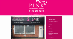 Desktop Screenshot of pinkhairsolutions.co.uk